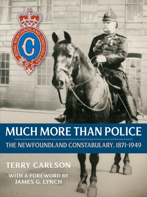 Title details for Much More than Police by Terry Carlson - Wait list